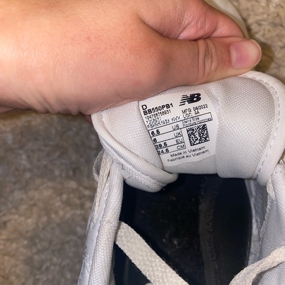 New balance 550 white sneakers - Picture 3 of 3